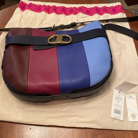 Tory Burch Gemini Belted crossbody Hobo - Picture 6 of 11